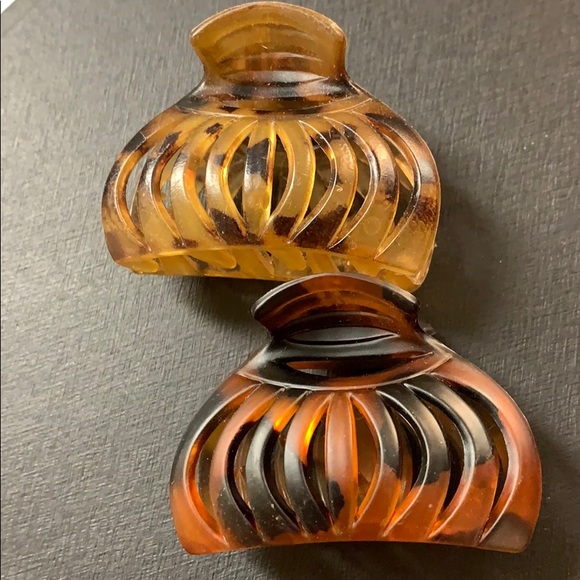 Pair of Hair Claws Clamps 2.25 x 1.75 - Picture 4 of 8